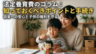 離婚後の子どもの養育費「法定養育費」について