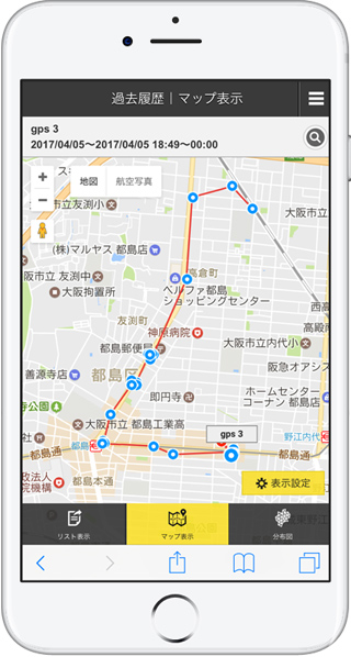 GPS利用イメージ